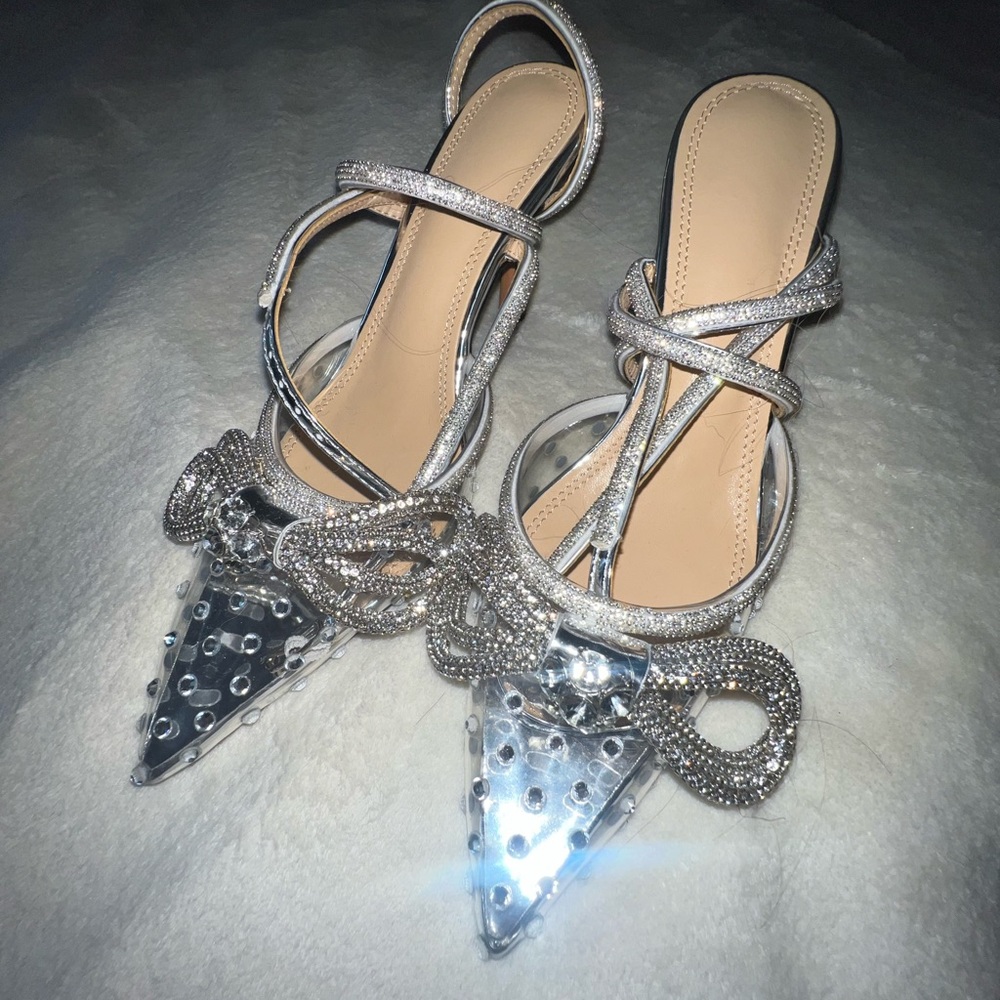 Missyheel clear heels